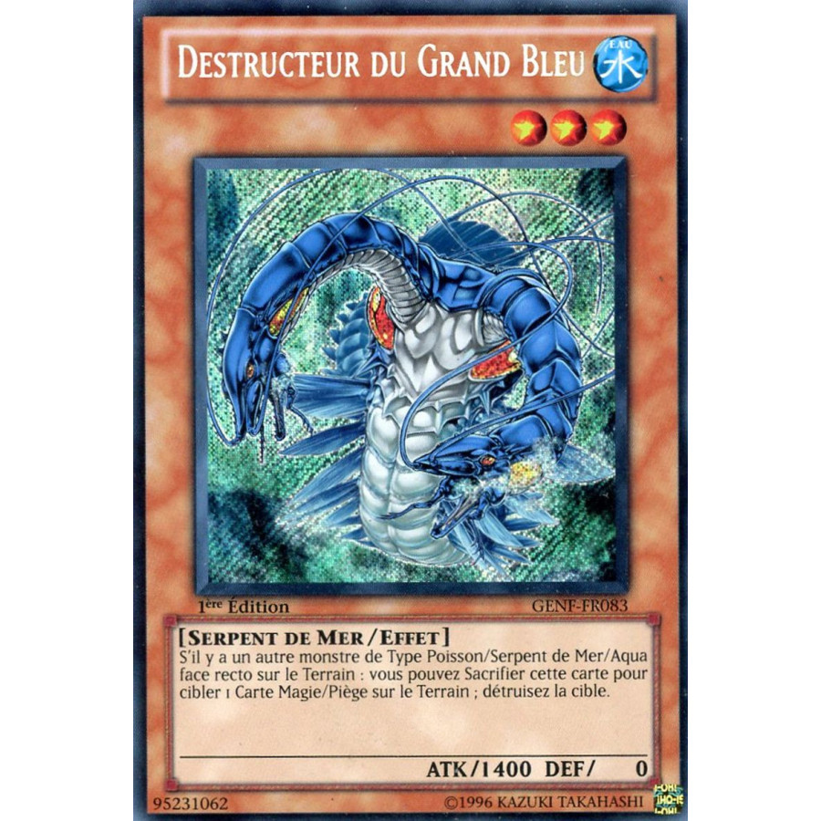 Yu-Gi-Oh TCG GENF-FR083 SE Destructeur du Grand Bleu La Force des Générations