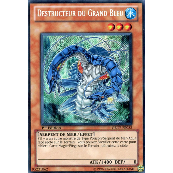 Yu-Gi-Oh TCG GENF-FR083 SE Destructeur du Grand Bleu La Force des Générations
