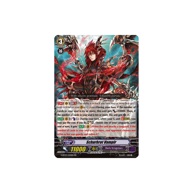 Vanguard_TCG_card_G-BT03_020EN_RR_Scharhrot_Vampir_Sovereign_Star_Dragon