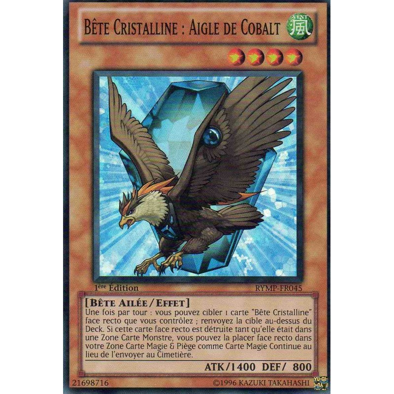 Purchase Crystal Beast Cobalt Eagle - Ra Yellow Mega-Pack | Yu-gi-oh  Cartajouer