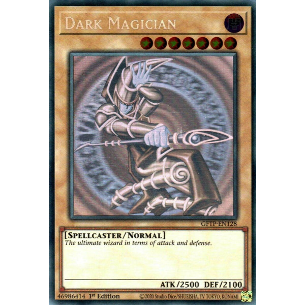 Yu-Gi-Oh TCG GFTP-EN128 GH Dark Magician Ghosts From the Past