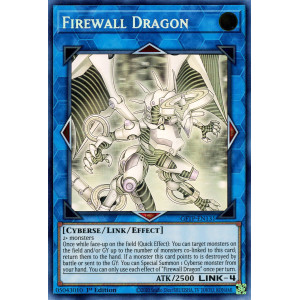 Yu-Gi-Oh TCG GFTP-EN131 GH Firewall Dragon Ghosts From the Past