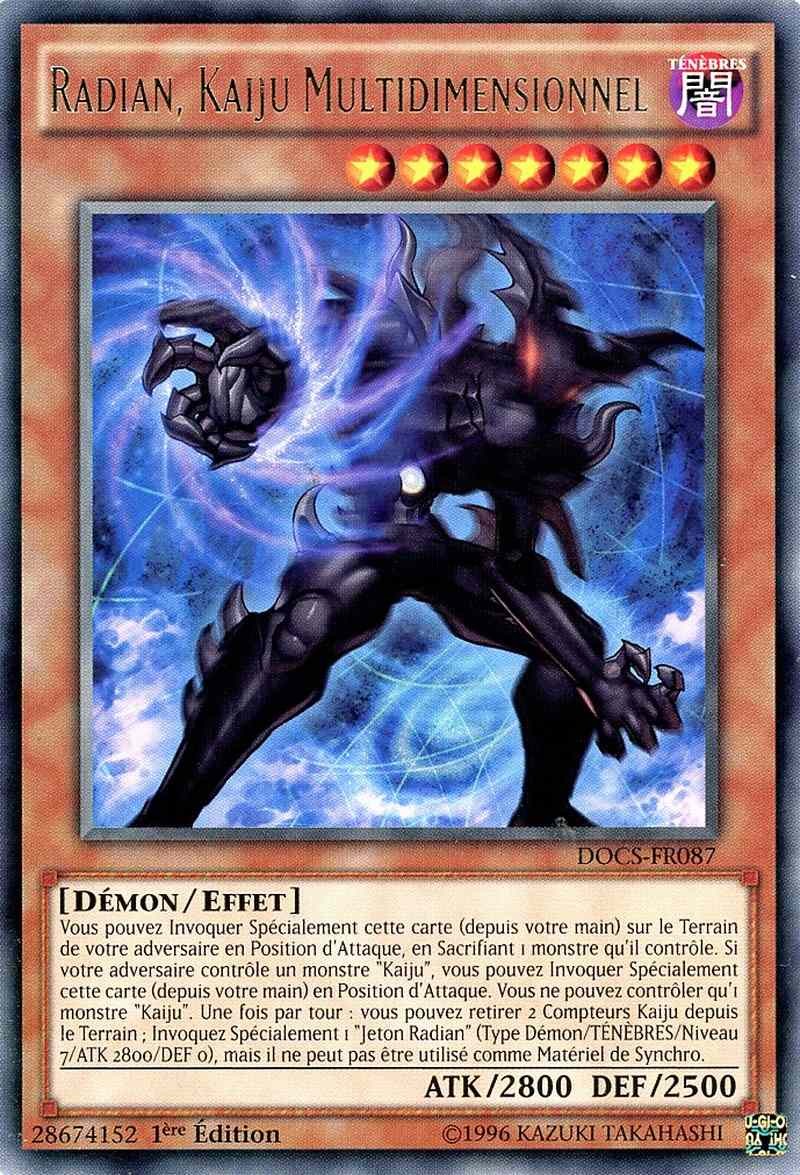 Purchase Radian The Multidimensional Kaiju Dimension Of Chaos Yugioh Hokatsu