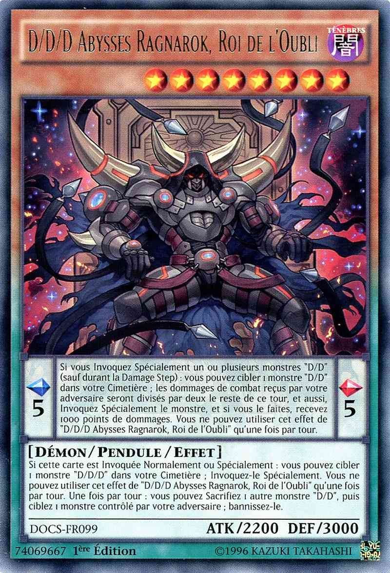 Purchase D D D Oblivion King Abyss Ragnarok Dimension Of Chaos Yugioh Hokatsu