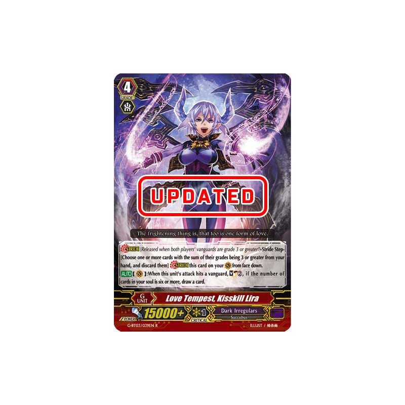 Vanguard_TCG_card_G-BT03_039EN_R_Love_Tempest_Kisskill_Lira_Sovereign_Star_Dragon
