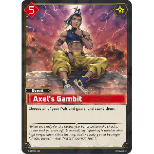 Palworld TCG EBP02-022 R Axel's Gambit Legends Awaken