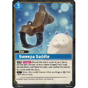 Palworld TCG EBP02-045 U Sweepa Saddle Legends Awaken