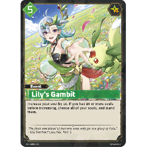 Palworld TCG EBP02-071 RR Lily's Gambit Legends Awaken