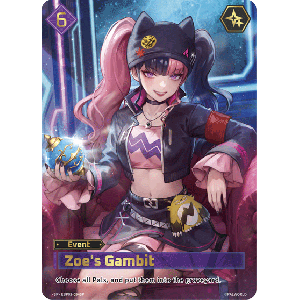 Palworld TCG EBP02-094SP SP Zoe's Gambit Legends Awaken