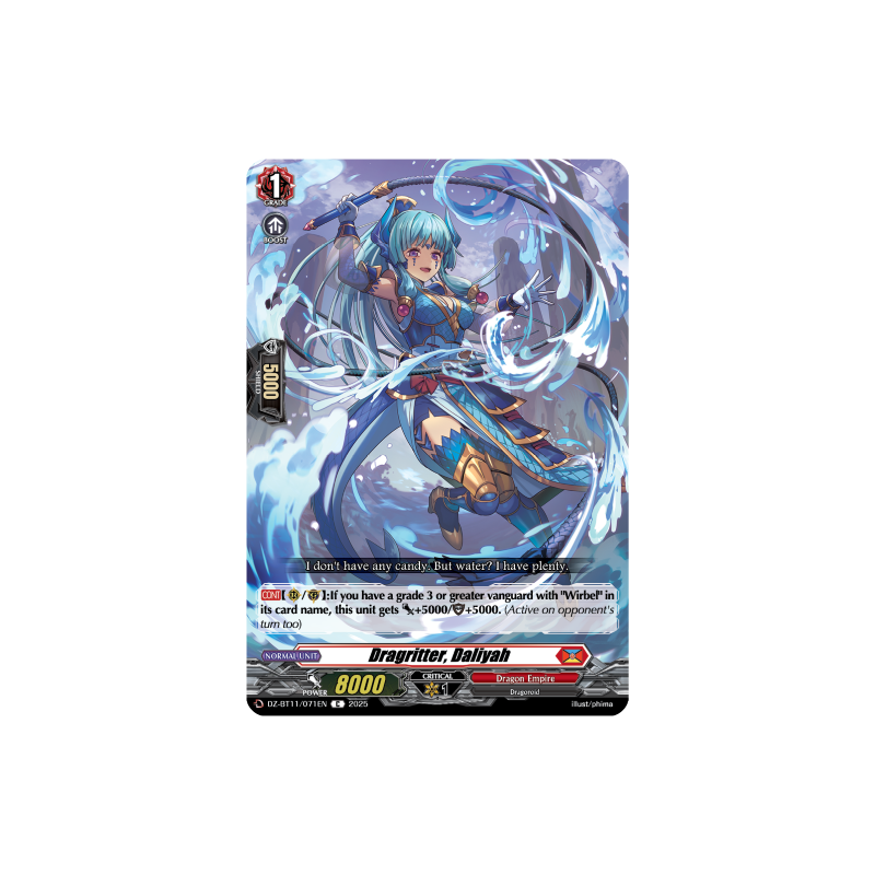 Vanguard_TCG_card_DZ-BT11_071EN_C_Dragritter_Daliyah_Symphony_of_Might_Bloom
