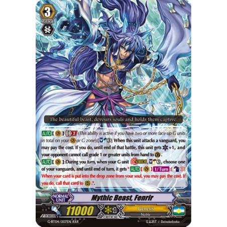 Vanguard_TCG_card_G-BT04_007EN_RRR_Mythic_Beast_Fenrir_Soul_Strike_Against_The_Supreme