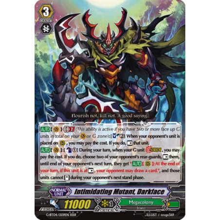Vanguard_TCG_card_G-BT04_009EN_RRR_Intimidating_Mutant_Darkface_Soul_Strike_Against_The_Supreme