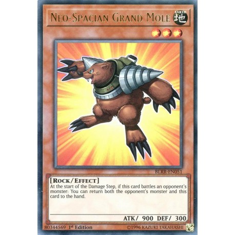 BLRR-EN051 3x Neo-Spacian Grand Mole Ultra Rare Yu-Gi-Oh Card 1st Edition YUGIOH