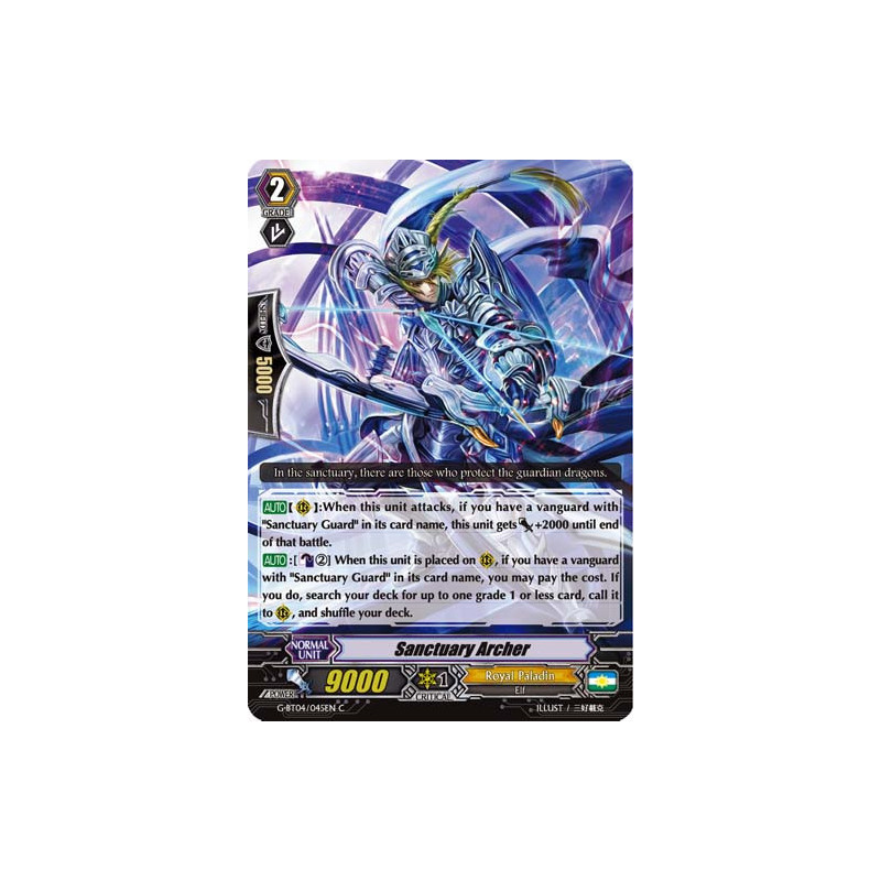 Vanguard_TCG_card_G-BT04_045EN_C_Sanctuary_Archer_Soul_Strike_Against_The_Supreme