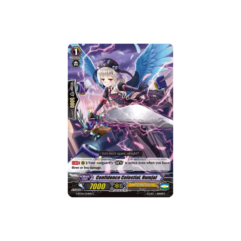Vanguard_TCG_card_G-BT04_054EN_C_Confidence_Celestial_Rumjal_Soul_Strike_Against_The_Supreme
