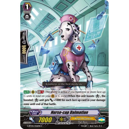 Vanguard_TCG_card_G-BT04_056EN_C_Nurse-cap_Dalmatian_Soul_Strike_Against_The_Supreme