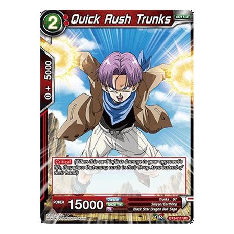 DBS BT3-011 Foil/UC Quick Rush Trunks