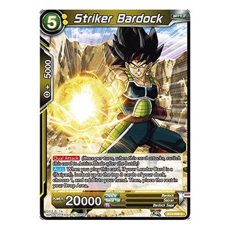 DBS BT3-086 Foil/C Striker Bardock