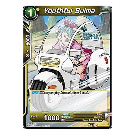 DBS BT3-095 Foil/C Youthful Bulma