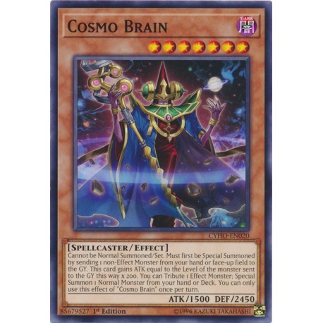 Cosmo Brain CYHO-EN020 Common Yu-Gi-Oh Card English 1st Edition New
