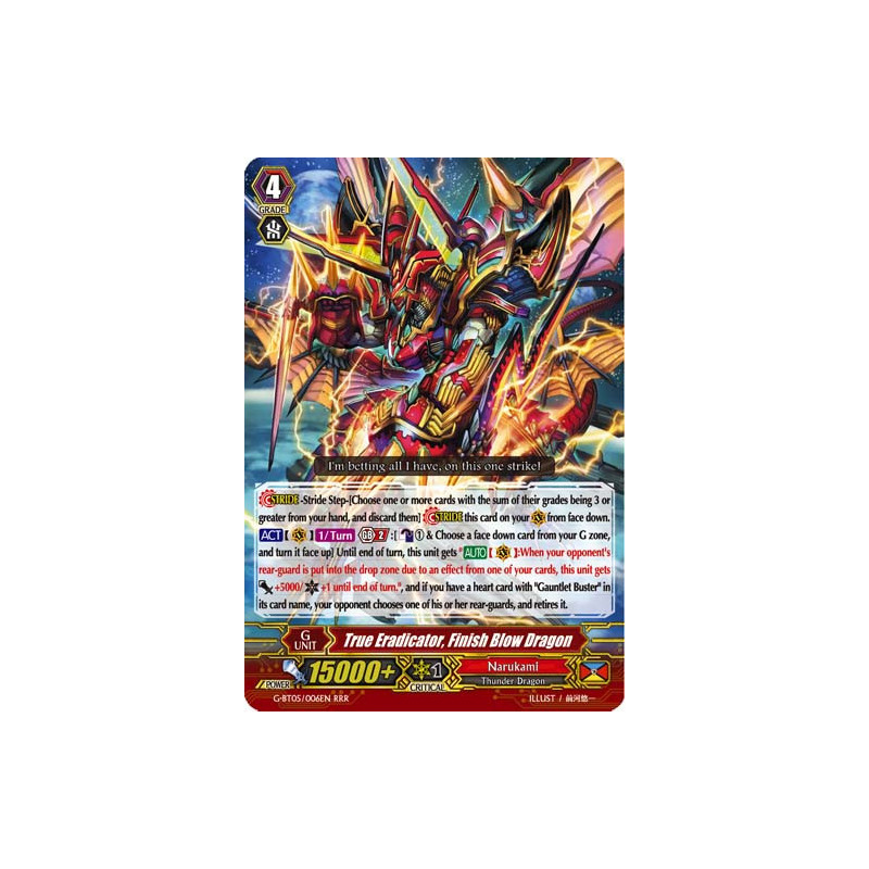 Vanguard_TCG_card_G-BT05_006EN_RRR_True_Eradicator_Finish_Blow_Dragon_Moonlit_Dragonfang