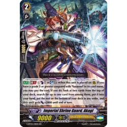 Vanguard_TCG_card_G-BT05_011EN_RR_Imperial_Shrine_Guard_Akagi_Moonlit_Dragonfang