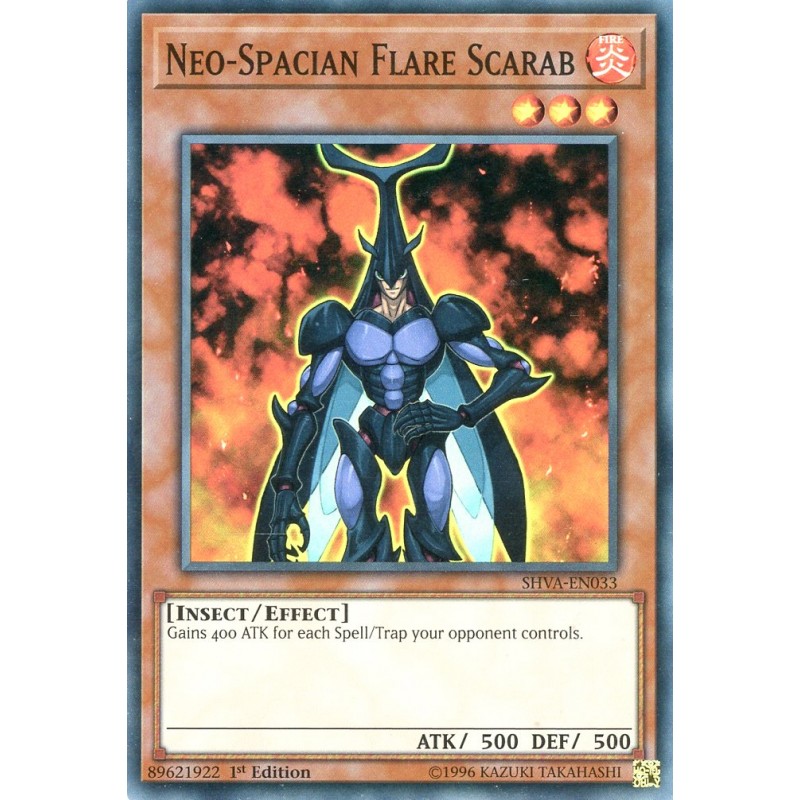 SHVA-EN033 Neo-Spacian Flare Scarab Shadows in Valhalla - Card Yu-gi-o