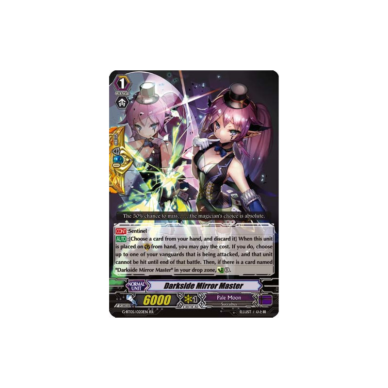 Vanguard_TCG_card_G-BT05_020EN_RR_Darkside_Mirror_Master_Moonlit_Dragonfang