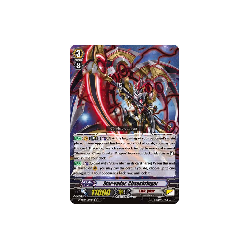 Vanguard_TCG_card_G-BT05_033EN_R_Star-vader_Chaosbringer_Moonlit_Dragonfang