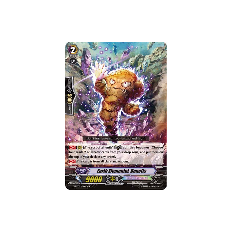Vanguard_TCG_card_G-BT05_044EN_R_Earth_Elemental_Dogetts_Moonlit_Dragonfang