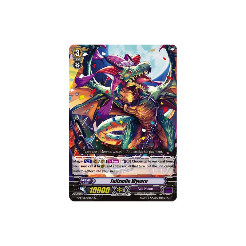 Vanguard_TCG_card_G-BT05_078EN_C_Fullsmile_Wyvern_Moonlit_Dragonfang