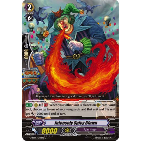 Vanguard_TCG_card_G-BT05_079EN_C_Intensely_Spicy_Clown_Moonlit_Dragonfang