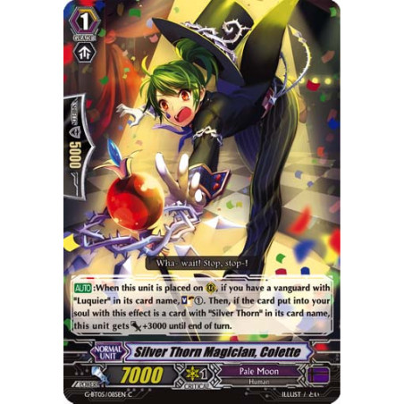 Vanguard_TCG_card_G-BT05_085EN_C_Silver_Thorn_Magician_Colette_Moonlit_Dragonfang