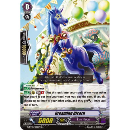 Vanguard_TCG_card_G-BT05_088EN_C_Dreaming_Bicorn_Moonlit_Dragonfang
