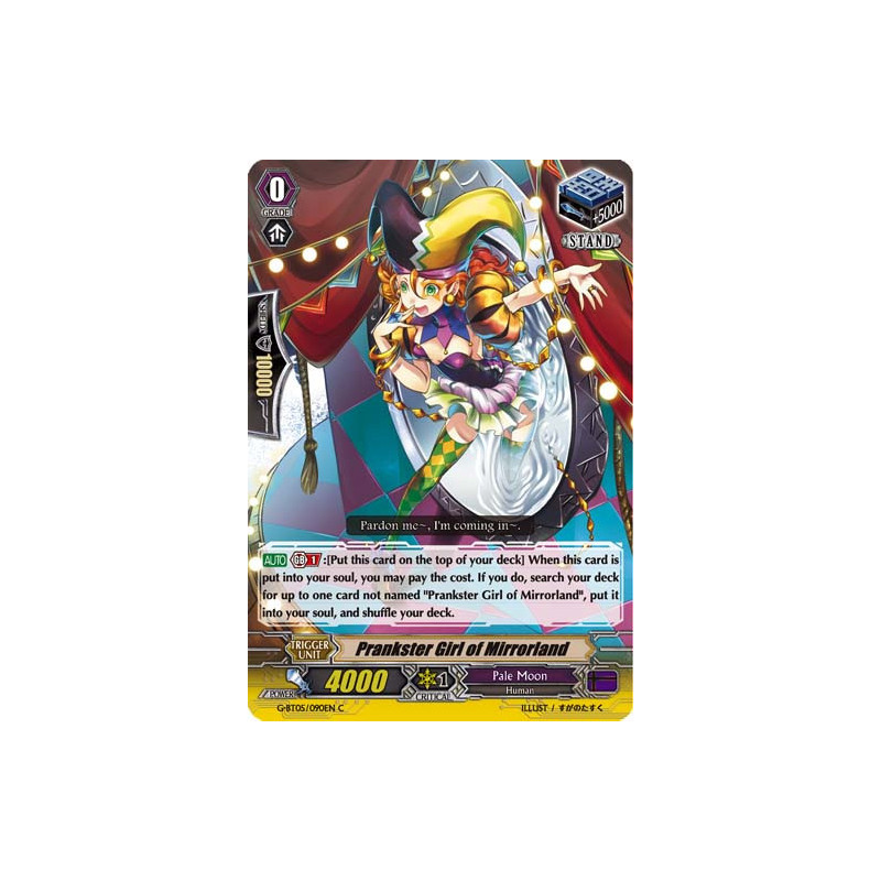 Vanguard_TCG_card_G-BT05_090EN_C_Prankster_Girl_of_Mirrorland_Moonlit_Dragonfang