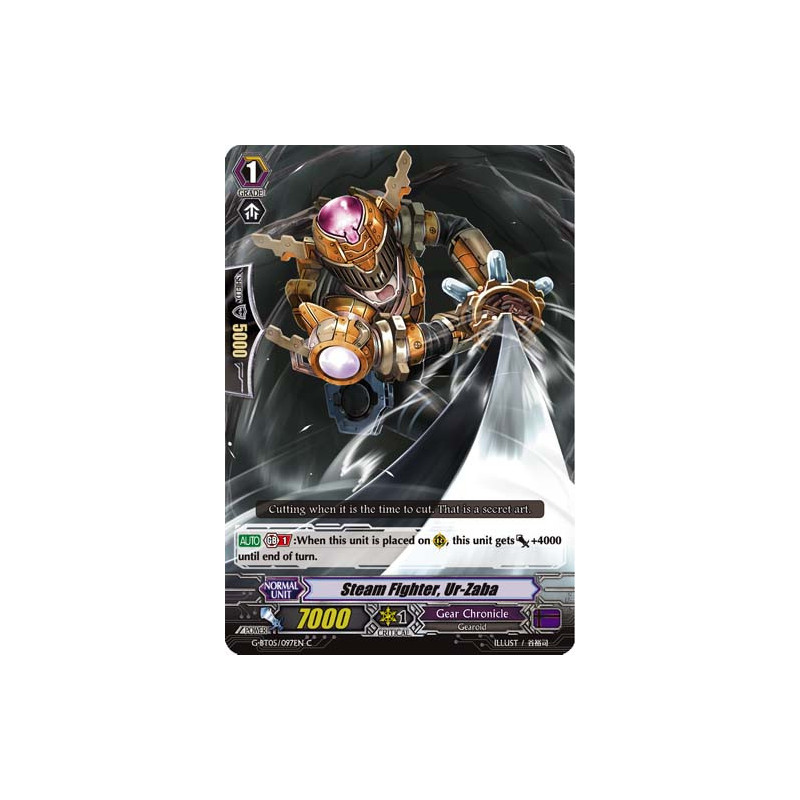 Vanguard_TCG_card_G-BT05_097EN_C_Steam_Fighter_Ur-Zaba_Moonlit_Dragonfang
