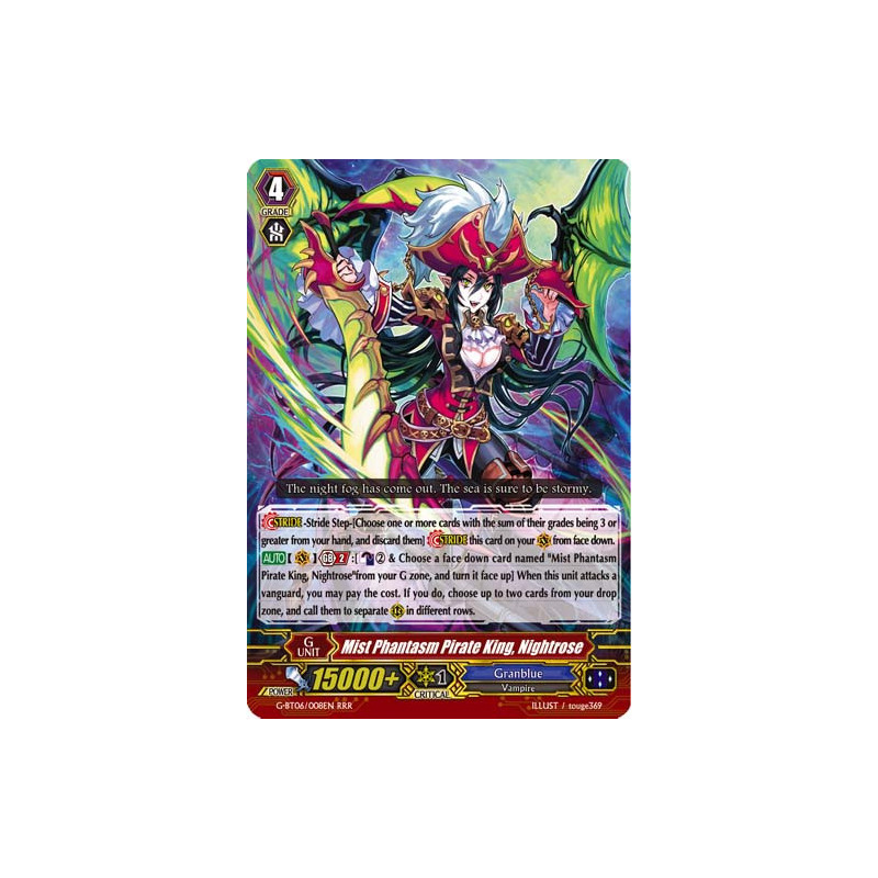Vanguard_TCG_card_G-BT06_008EN_RRR_Mist_Phantasm_Pirate_King_Nightrose_Transcension_of_Blade_and_Blossom