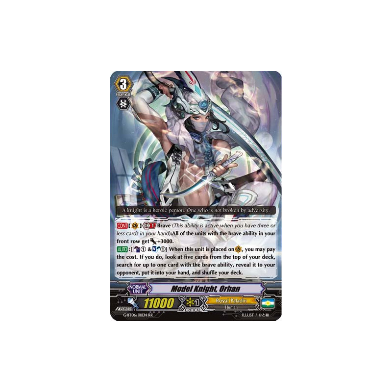 Vanguard_TCG_card_G-BT06_011EN_RR_Model_Knight_Orhan_Transcension_of_Blade_and_Blossom