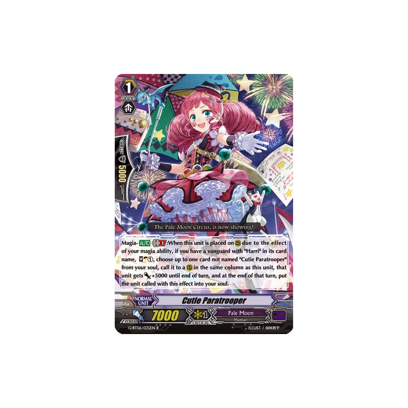 Vanguard_TCG_card_G-BT06_035EN_R_Cutie_Paratrooper_Transcension_of_Blade_and_Blossom