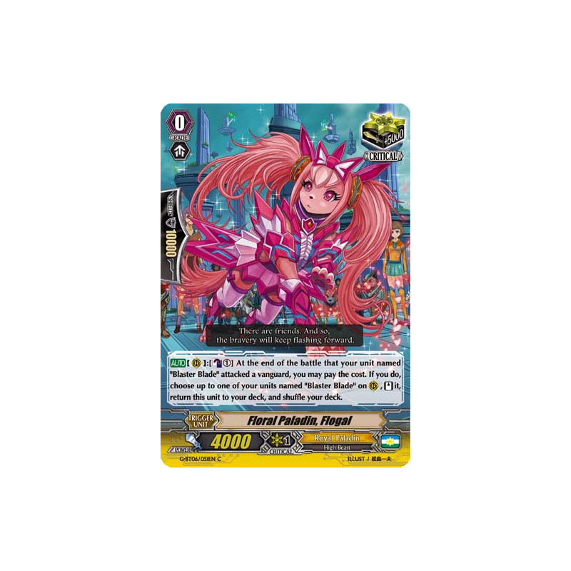 Vanguard_TCG_card_G-BT06_051EN_C_Floral_Paladin_Flogal_Transcension_of_Blade_and_Blossom