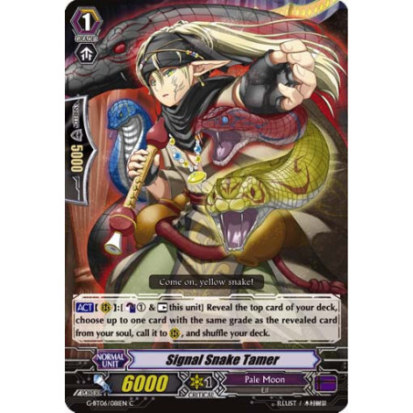 Vanguard_TCG_card_G-BT06_081EN_C_Signal_Snake_Tamer_Transcension_of_Blade_and_Blossom