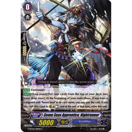 Vanguard_TCG_card_G-BT06_091EN_C_Seven_Seas_Apprentice_Nightrunner_Transcension_of_Blade_and_Blossom