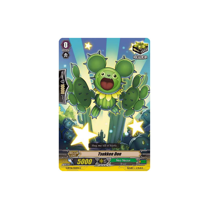 Vanguard_TCG_card_G-BT06_102EN_C_Tsukken_Don_Transcension_of_Blade_and_Blossom