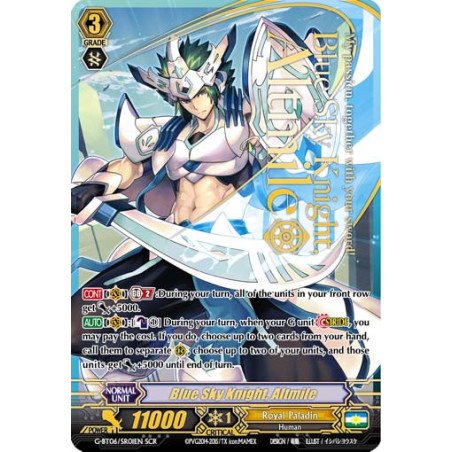 Vanguard_TCG_card_G-BT06_SR01EN_SR_Blue_Sky_Knight_Altmile_Transcension_of_Blade_and_Blossom