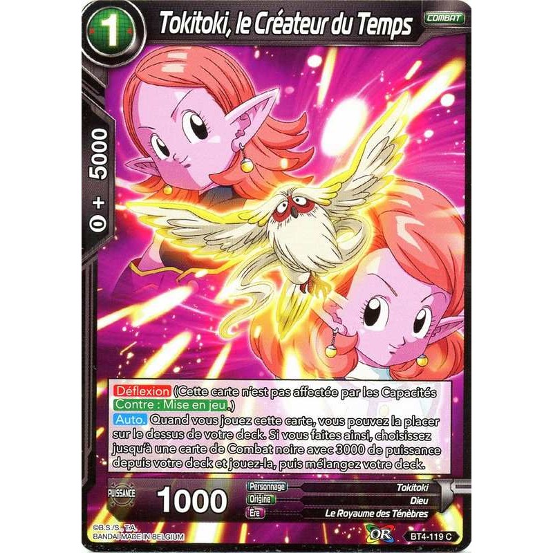 DBS BT4119 C Tokitoki, Time Creator The Tournament Of Power Card in t