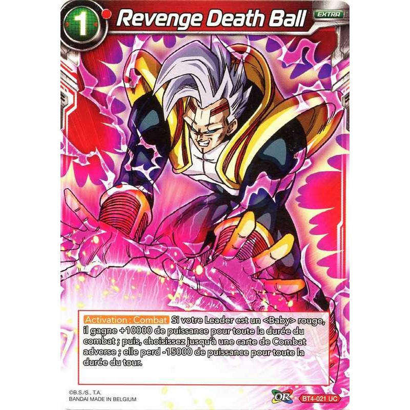 Shocking Death Ball Dragon Ball Super Cards #1X 