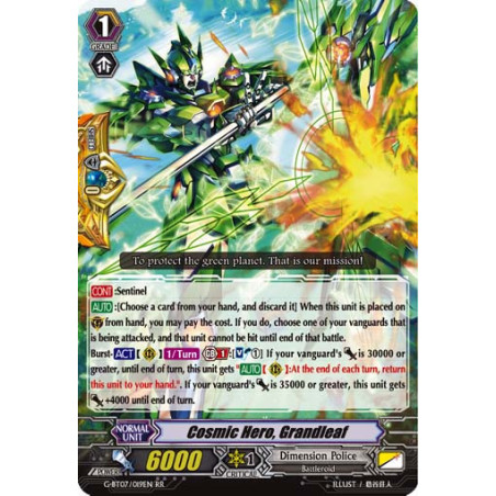Vanguard_TCG_card_G-BT07_019EN_RR_Cosmic_Hero_Grandleaf_Glorious_Bravery_of_Radiant_Sword