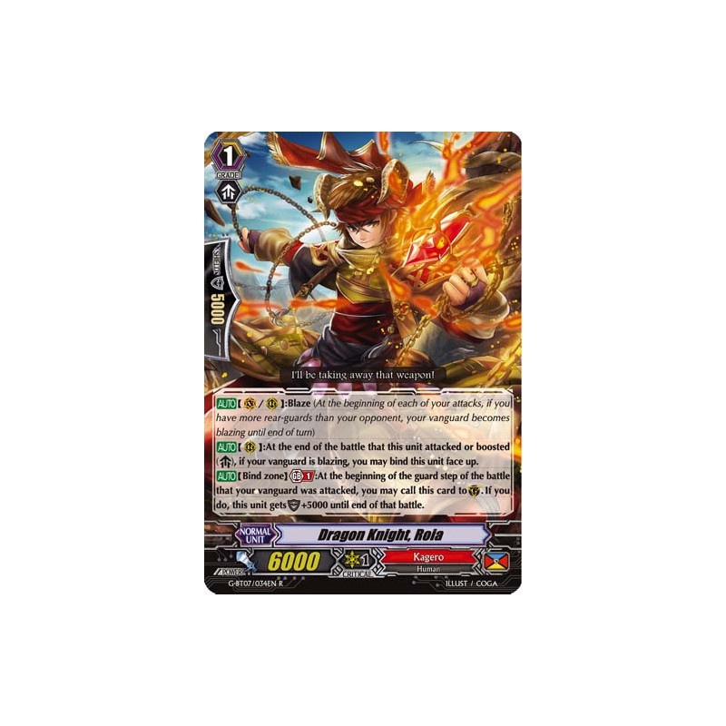 Vanguard_TCG_card_G-BT07_034EN_R_Dragon_Knight_Roia_Glorious_Bravery_of_Radiant_Sword