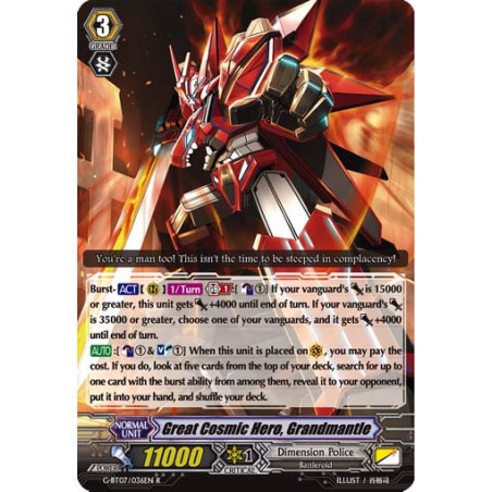 Vanguard_TCG_card_G-BT07_036EN_R_Great_Cosmic_Hero_Grandmantle_Glorious_Bravery_of_Radiant_Sword