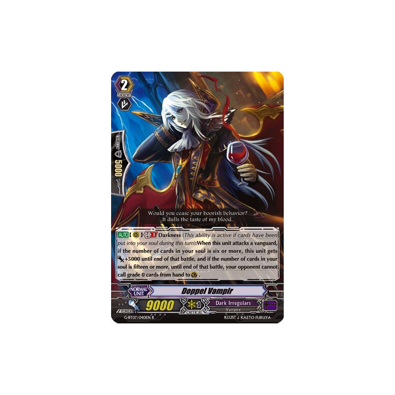Vanguard_TCG_card_G-BT07_040EN_R_Doppel_Vampir_Glorious_Bravery_of_Radiant_Sword